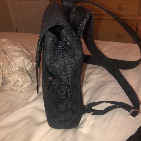 VINTAGE GUCCI BACKPACK - Picture 3 of 8